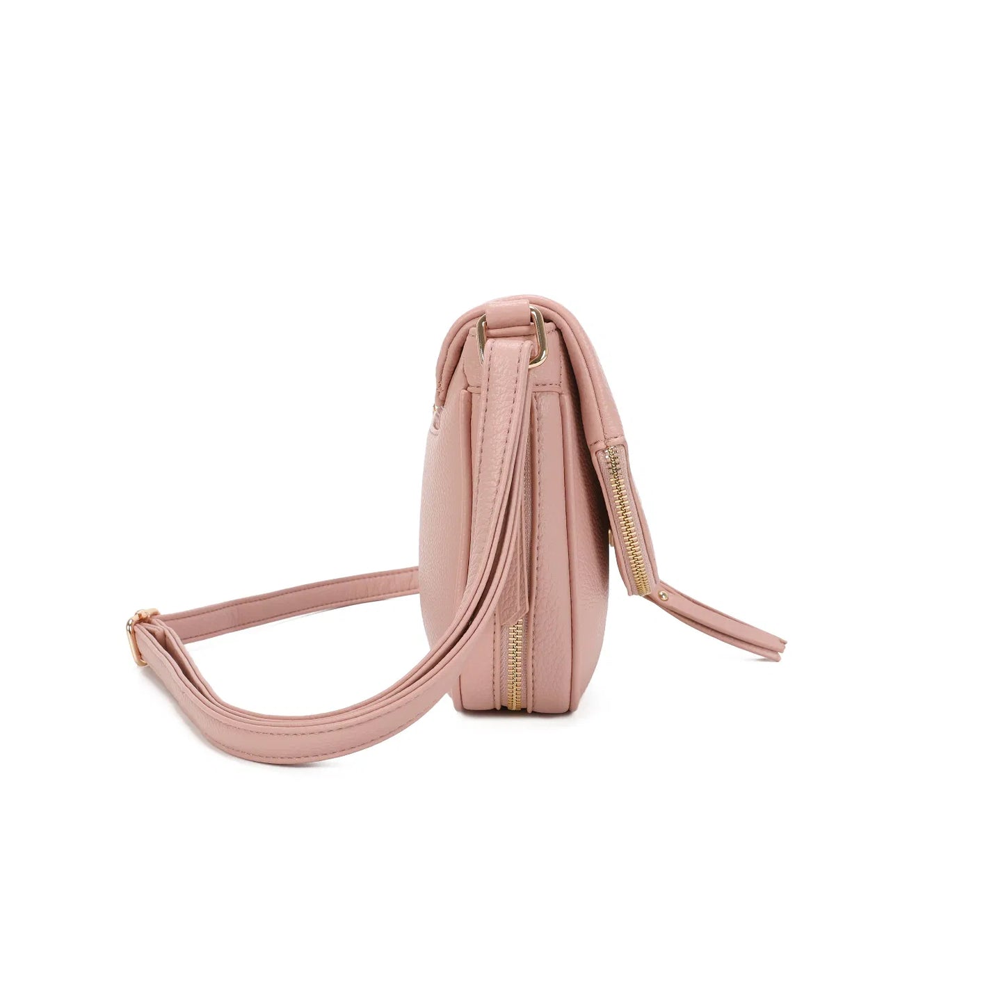 Front Zip Crossbody Bag