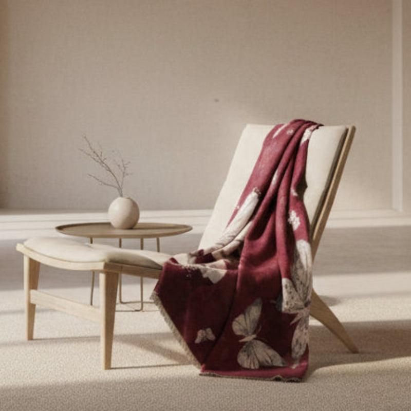 Super Soft Butterfly Cashmere Blended Big Scarves