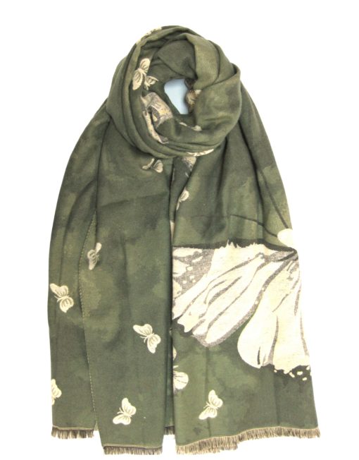 Super Soft Butterfly Cashmere Blended Big Scarves