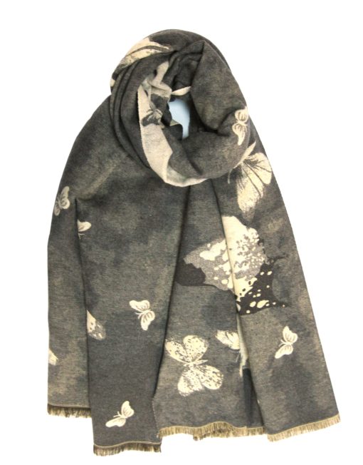 Super Soft Butterfly Cashmere Blended Big Scarves