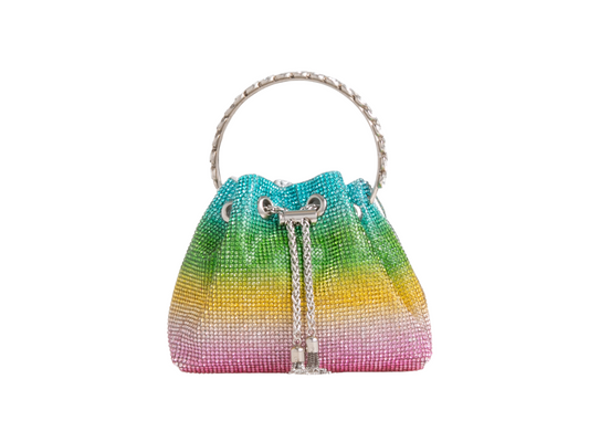 Diamante Rhinstone Hobo Bag