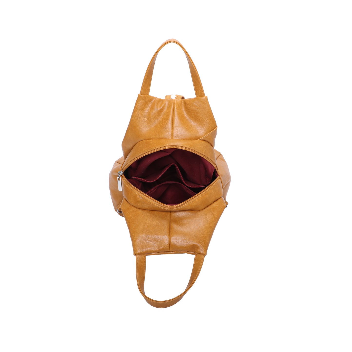 Top zipper fastening Backpack With Top Handle