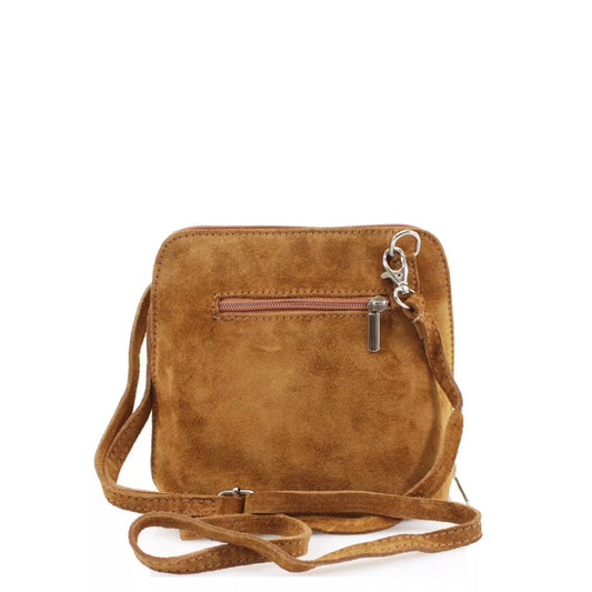 Suede Crossbody Small Leather Bag
