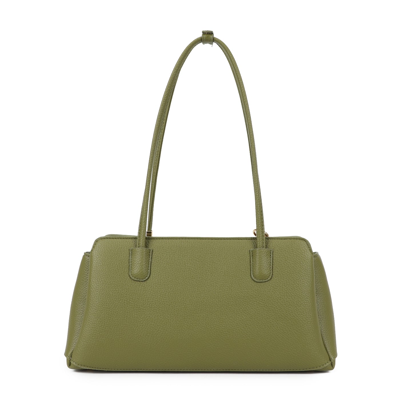 Medium Long Shoulder Handle Handbag with Bag Charm