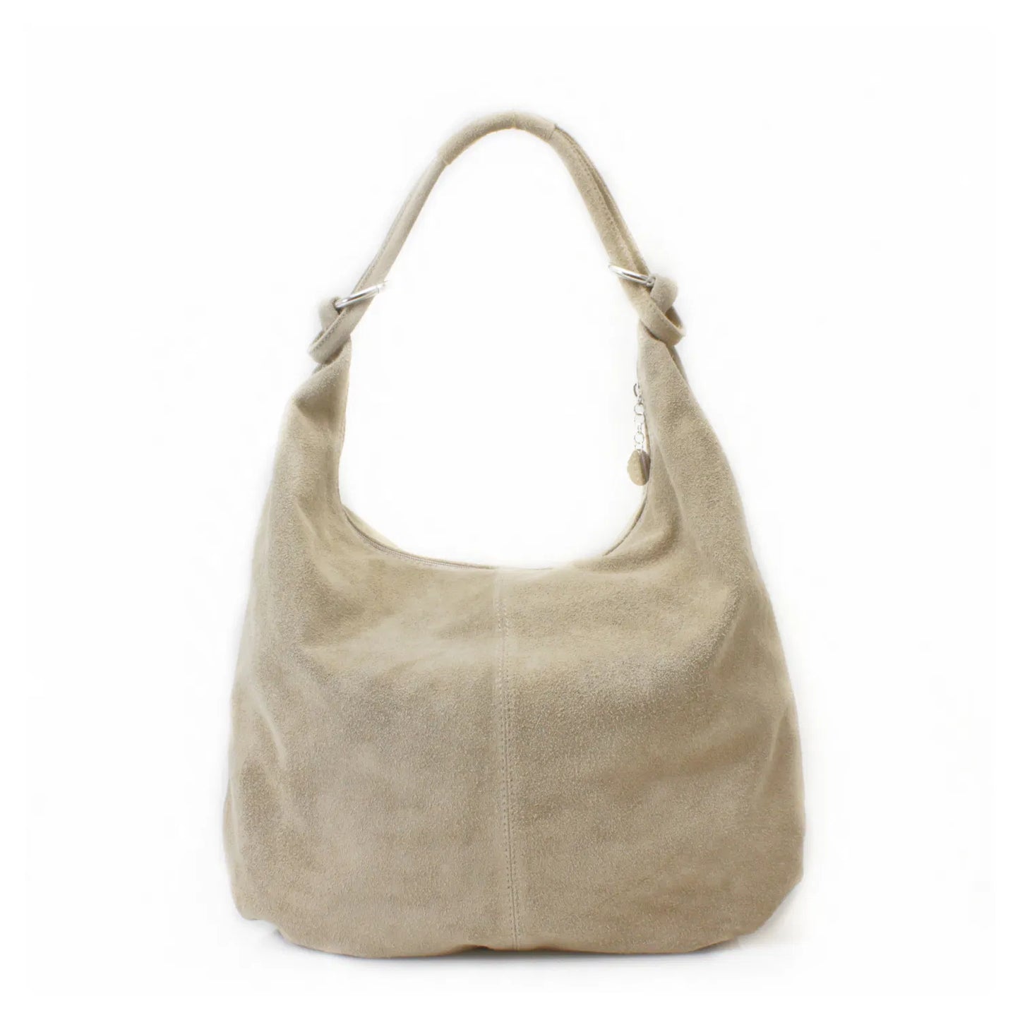 Real Suede Leather Shoulder Oversize Hobo bag