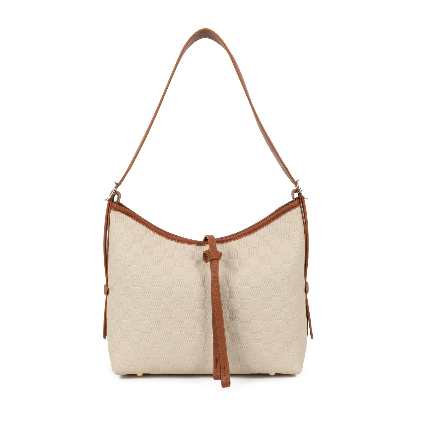 Molly Checkered Shoulder Bag