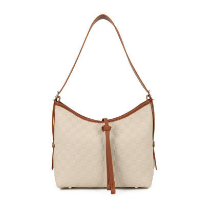 Molly Checkered Shoulder Bag