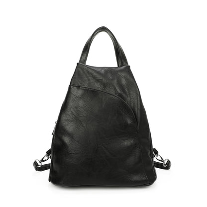 Top zipper fastening Backpack With Top Handle