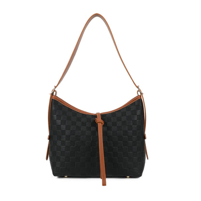 Molly Checkered Shoulder Bag