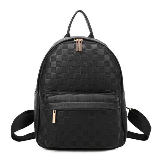 Checkered Backpack