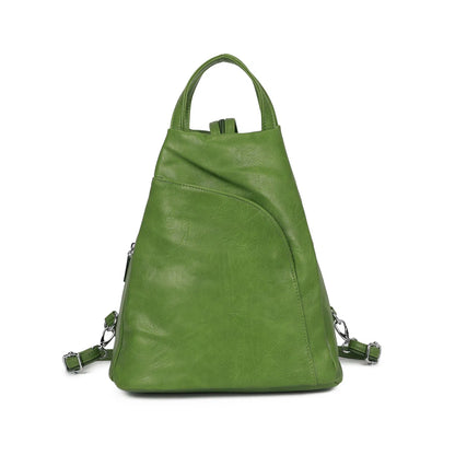 Top zipper fastening Backpack With Top Handle