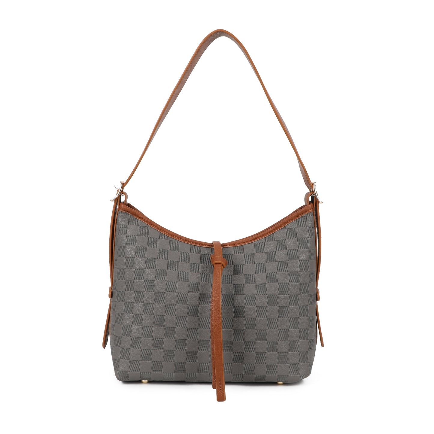 Molly Checkered Shoulder Bag