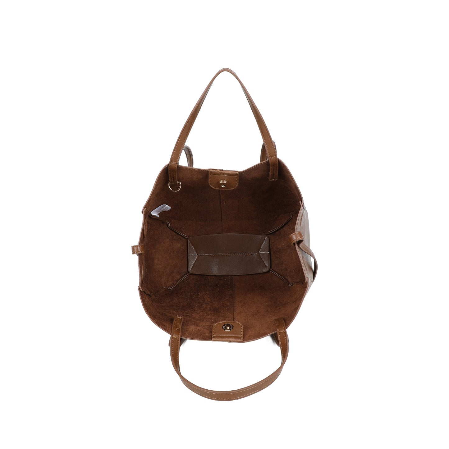 Long and Short Handle Shoulder Bag with Purse