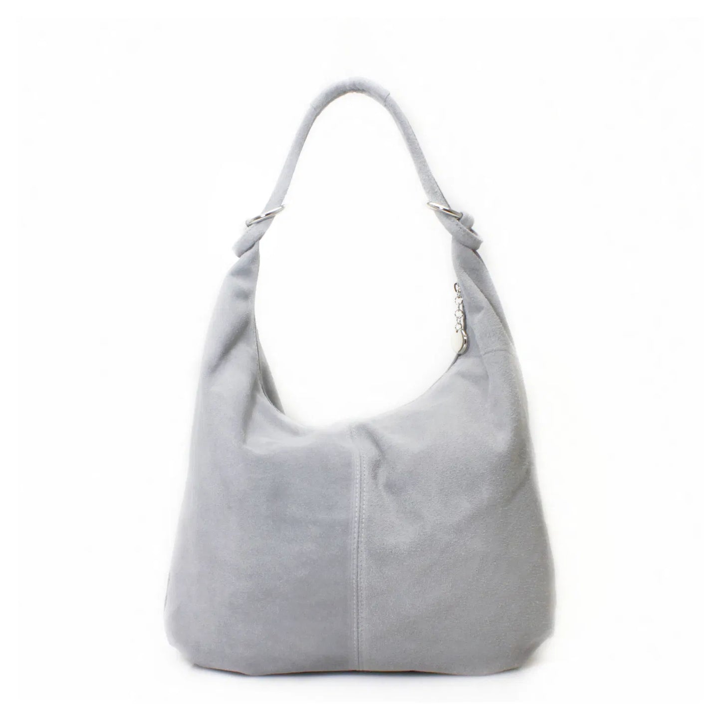 Real Suede Leather Shoulder Oversize Hobo bag