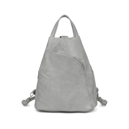 Top zipper fastening Backpack With Top Handle