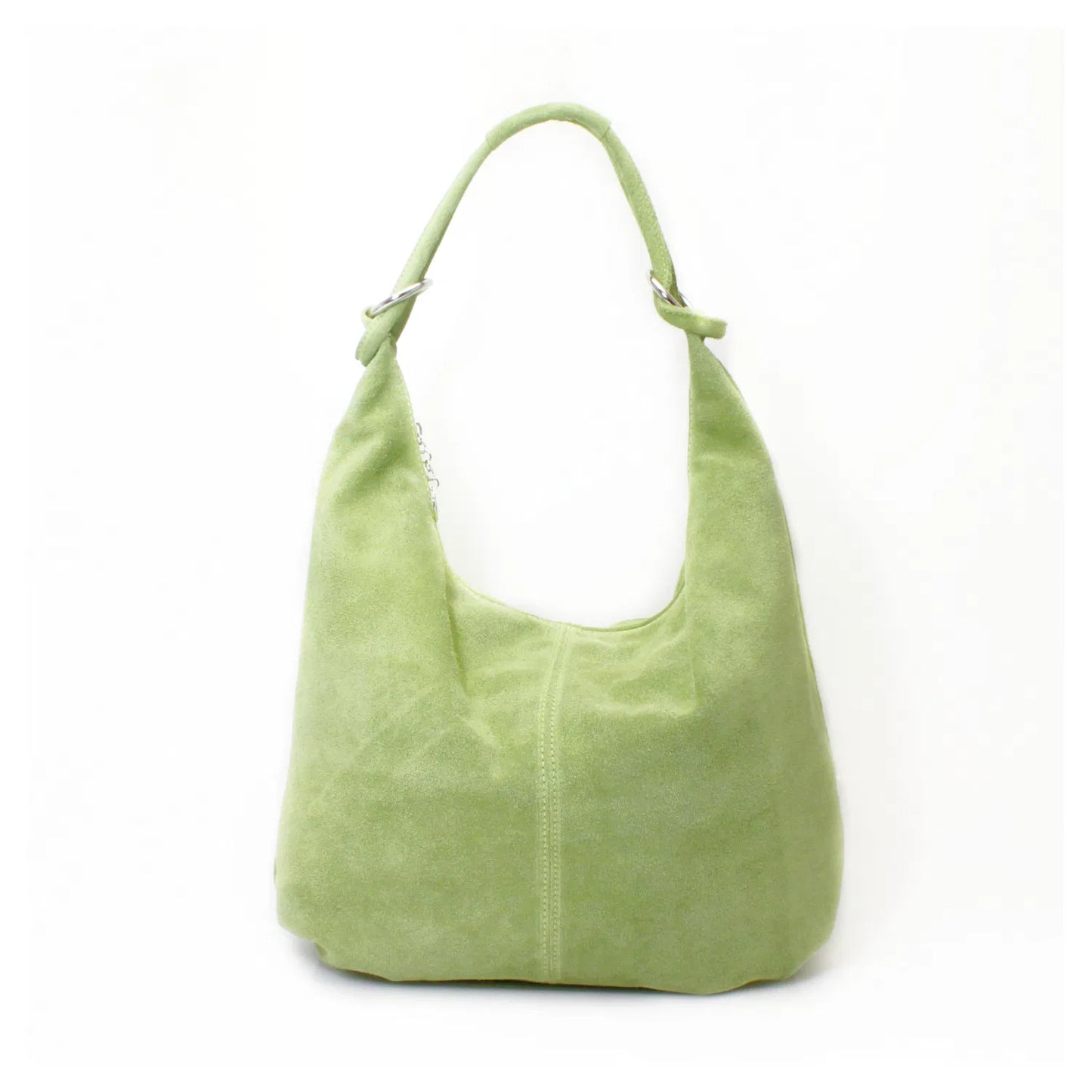 Real Suede Leather Shoulder Oversize Hobo bag