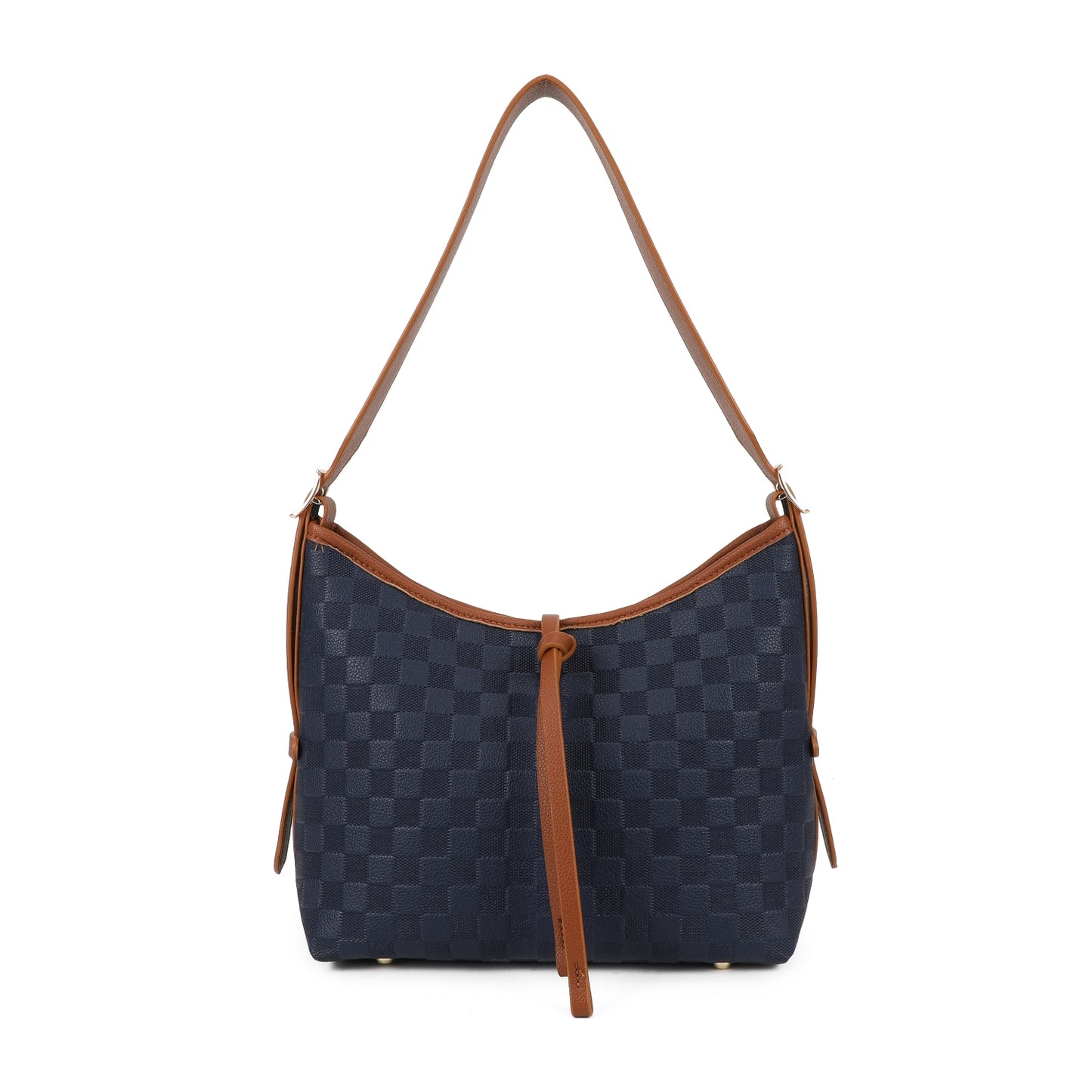 Molly Checkered Shoulder Bag