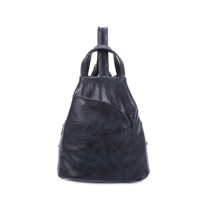 Top zipper fastening Backpack With Top Handle