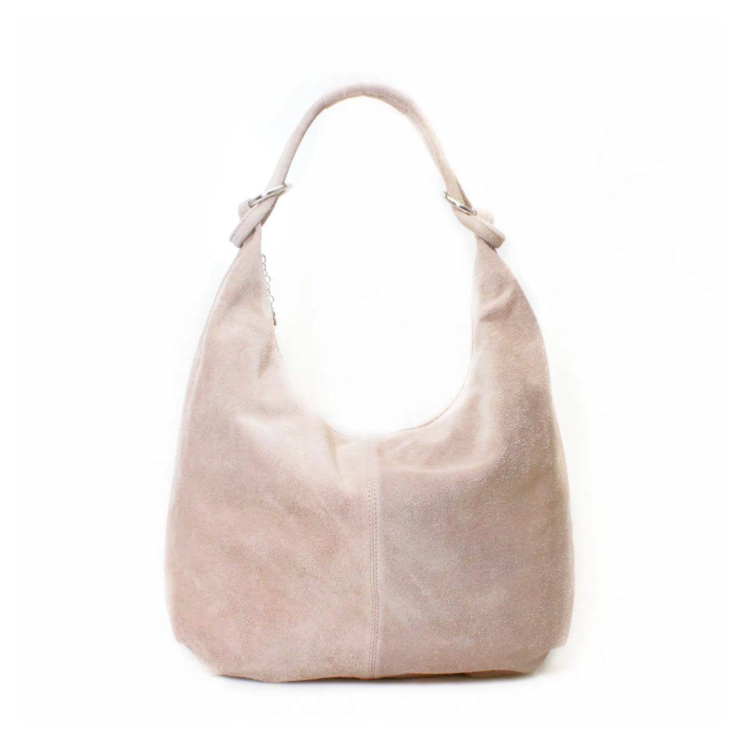Real Suede Leather Shoulder Oversize Hobo bag