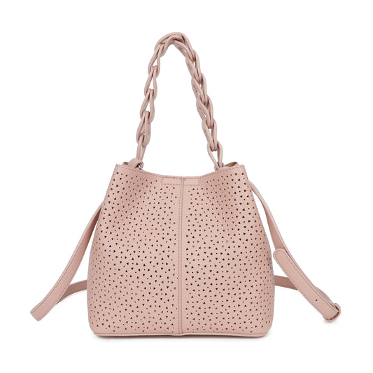Gorgeous Laser Cut 2 in1  Bucket Bag