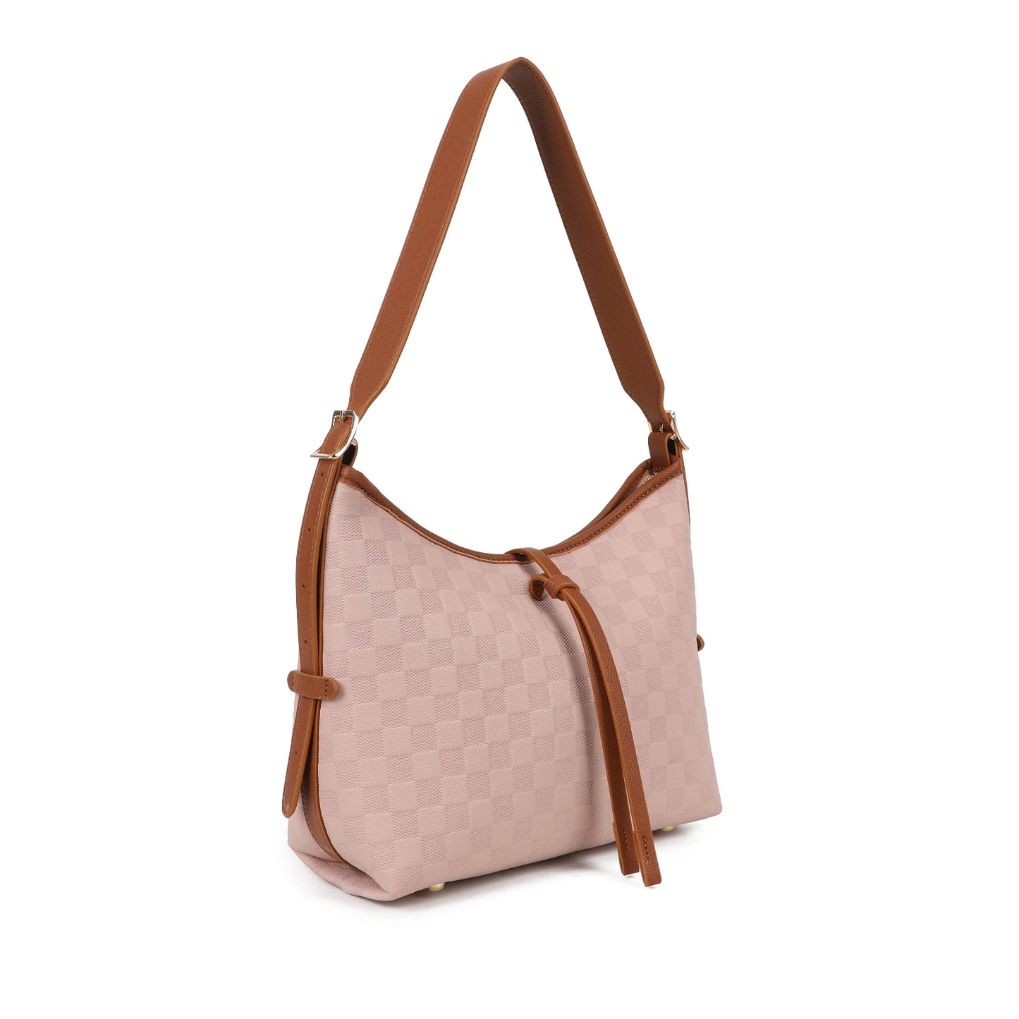 Molly Checkered Shoulder Bag