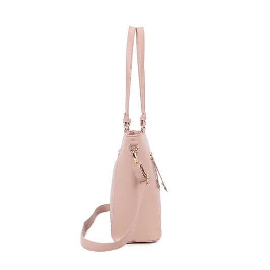 Front Zipped Shoulder Handbag