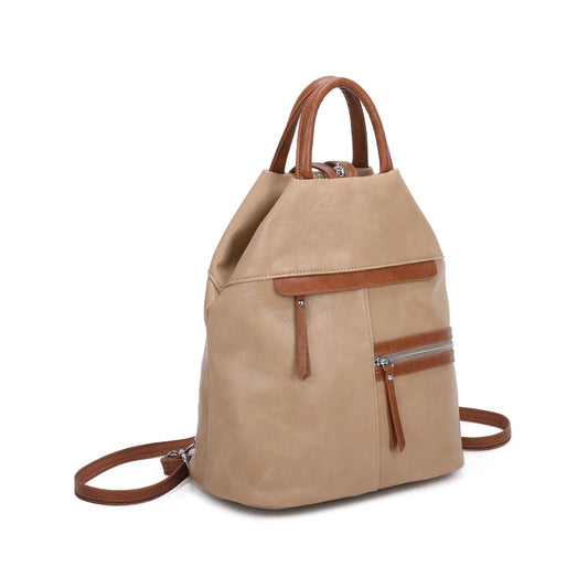 Grab Handle with Front Zip Backpack