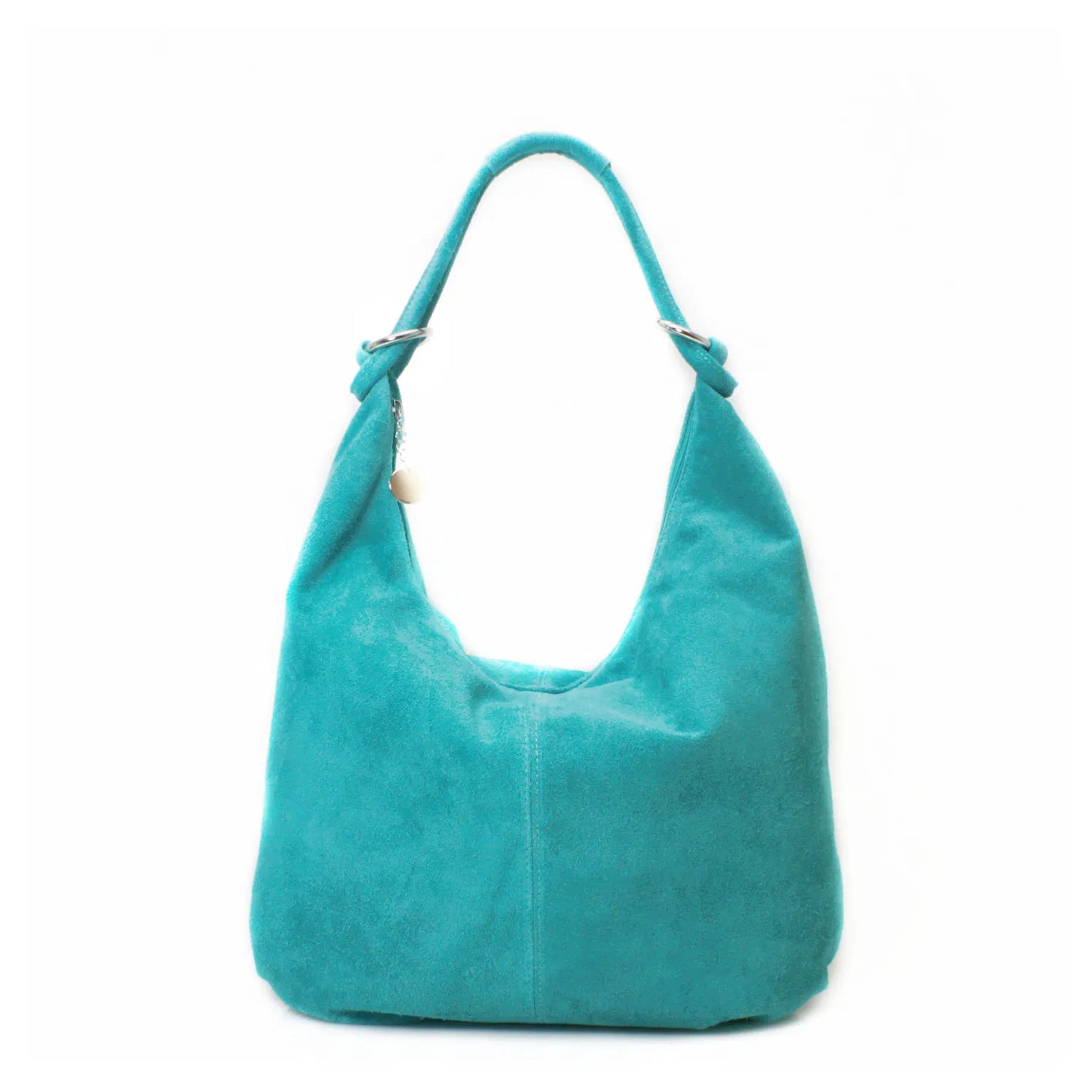 Real Suede Leather Shoulder Oversize Hobo bag