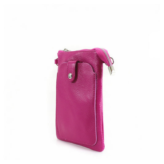Real Leather Cellphone pouch mini shoulder bag