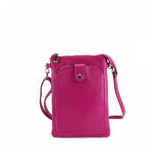Real Leather Cellphone pouch mini shoulder bag