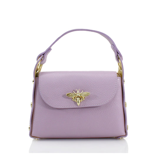 Real Leather Mini Bee Bag