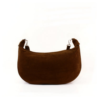 Real Suede Leather Shoulder Bag