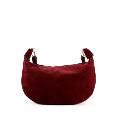 Real Suede Leather Shoulder Bag