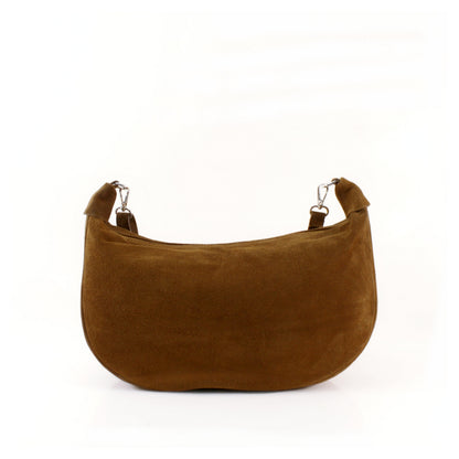Real Suede Leather Shoulder Bag
