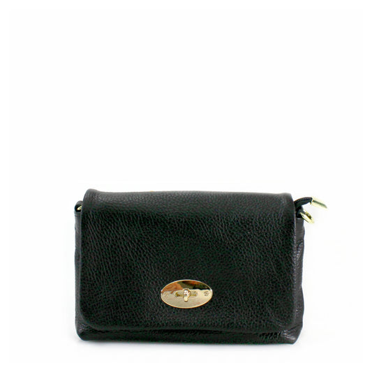 Real Leather Soft Crossbody Bag