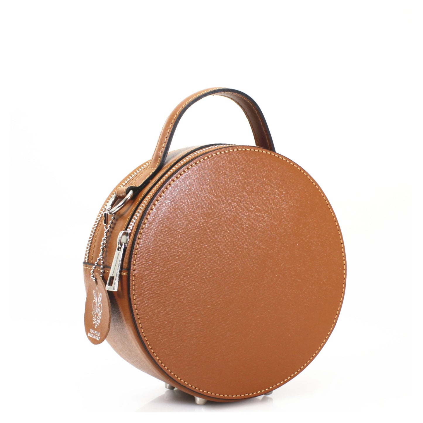 Real Leather Sphere Grab Bag