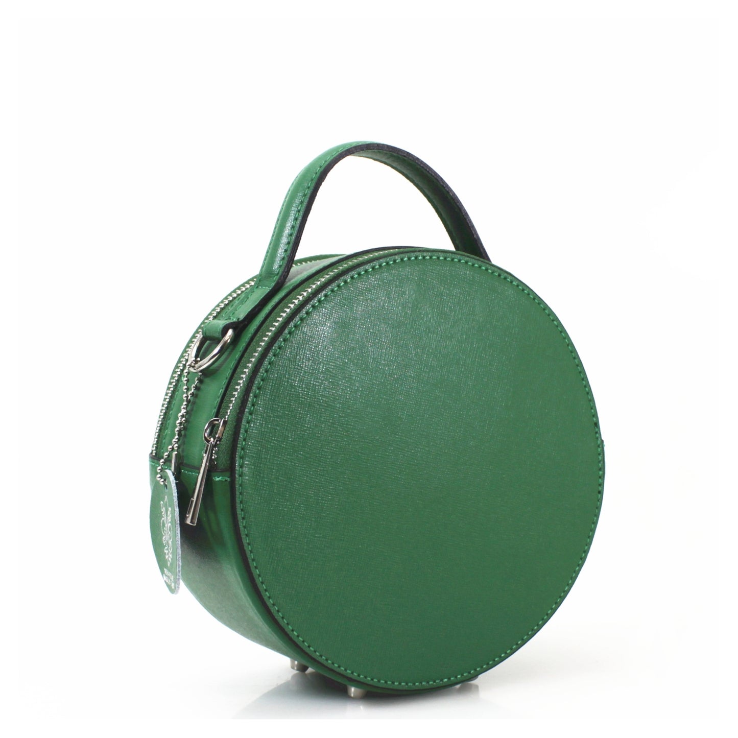 Real Leather Sphere Grab Bag