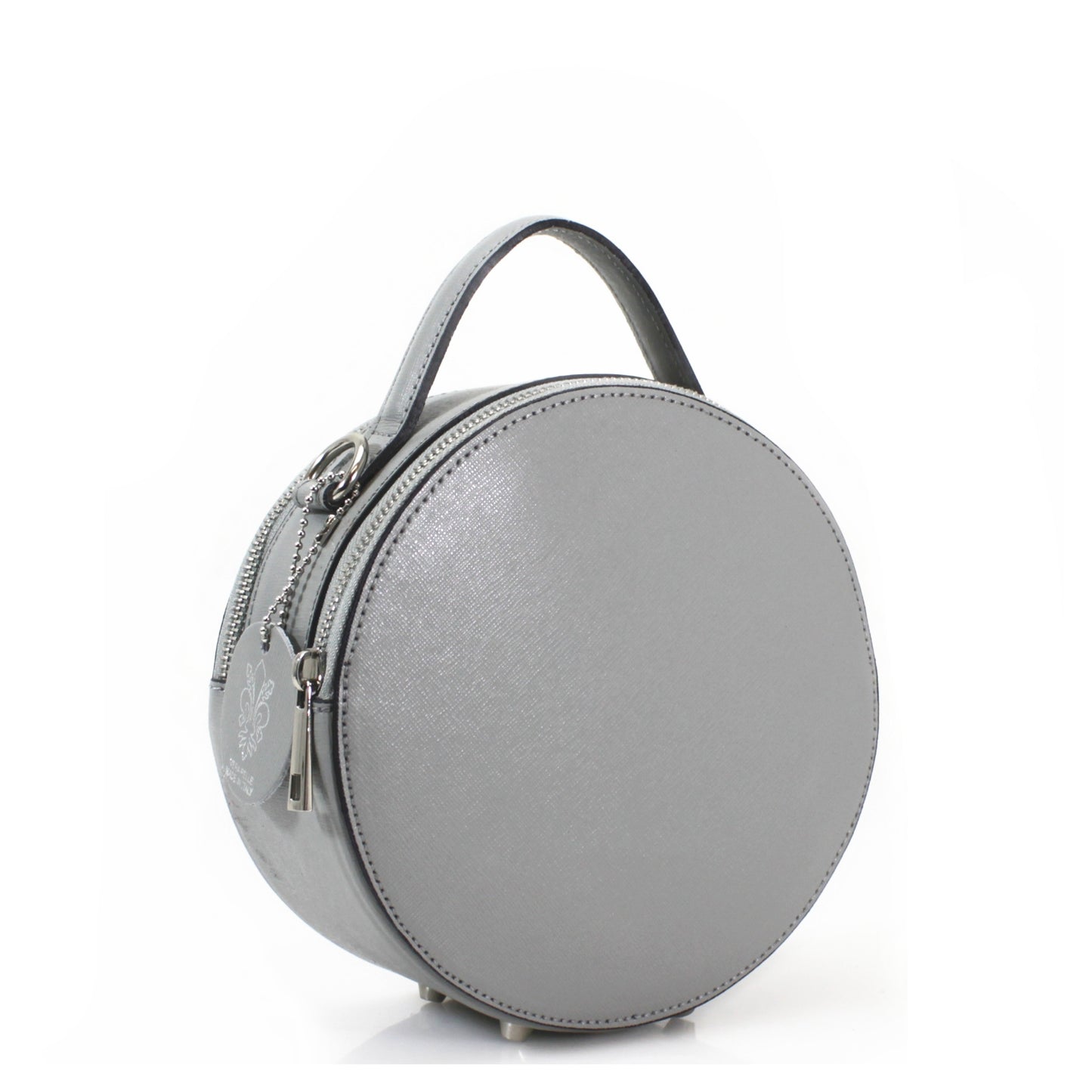 Real Leather Sphere Grab Bag