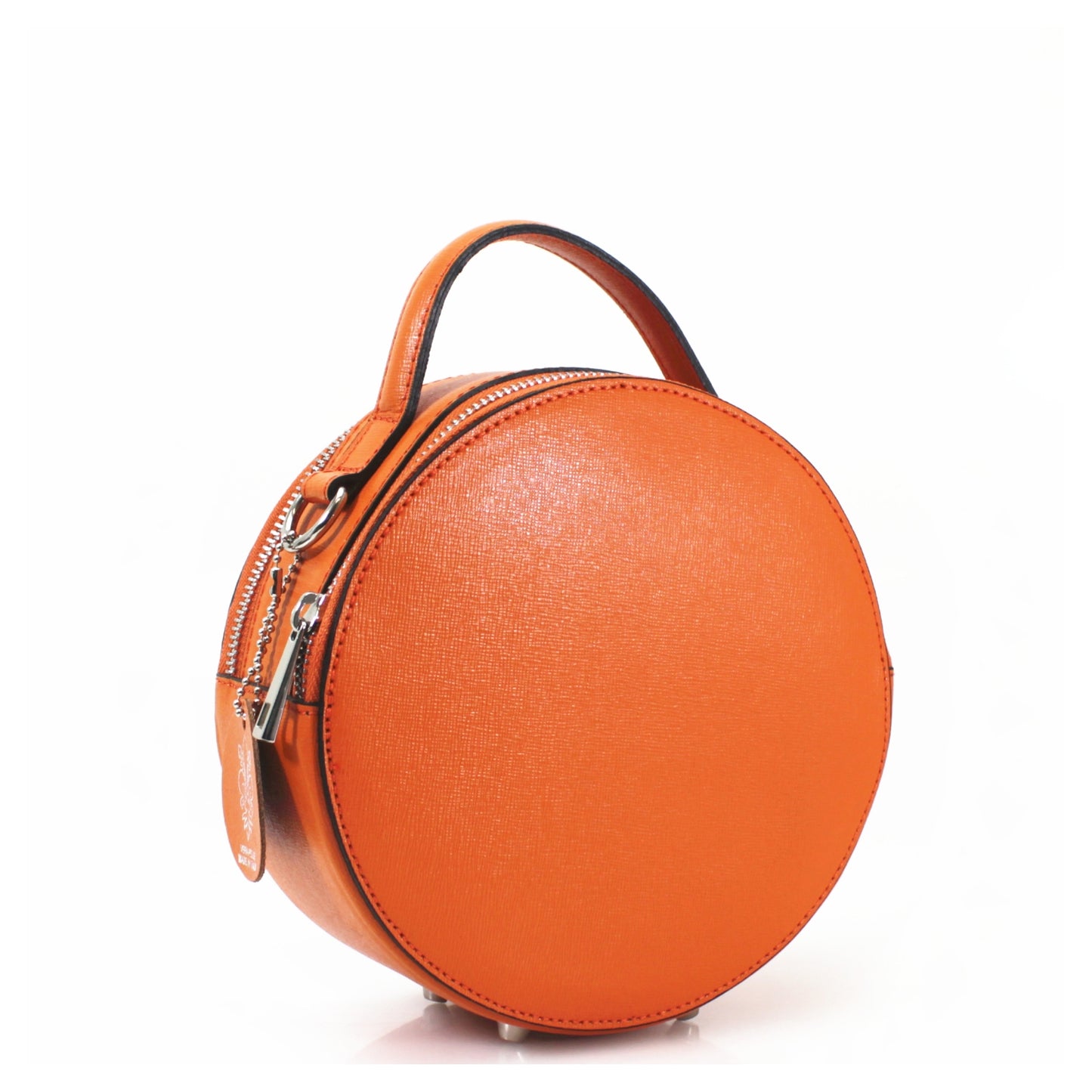 Real Leather Sphere Grab Bag