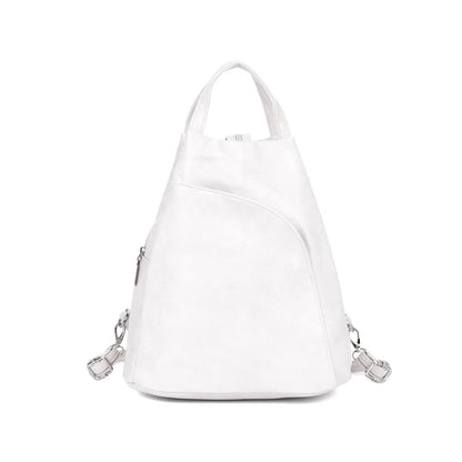 Top zipper fastening Backpack With Top Handle