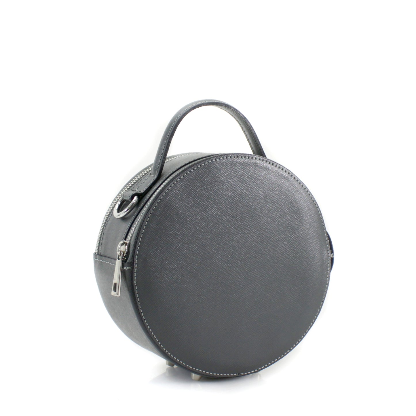 Real Leather Sphere Grab Bag